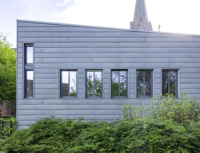 Gemeindehaus St. Franziskus, Seitenansicht