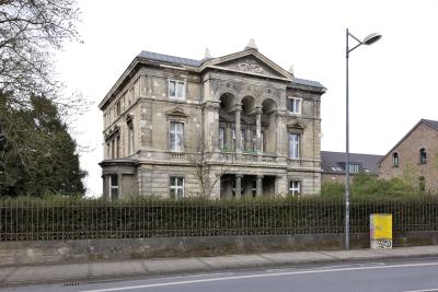 Villa Gustav Lohmann, Außenperspektive