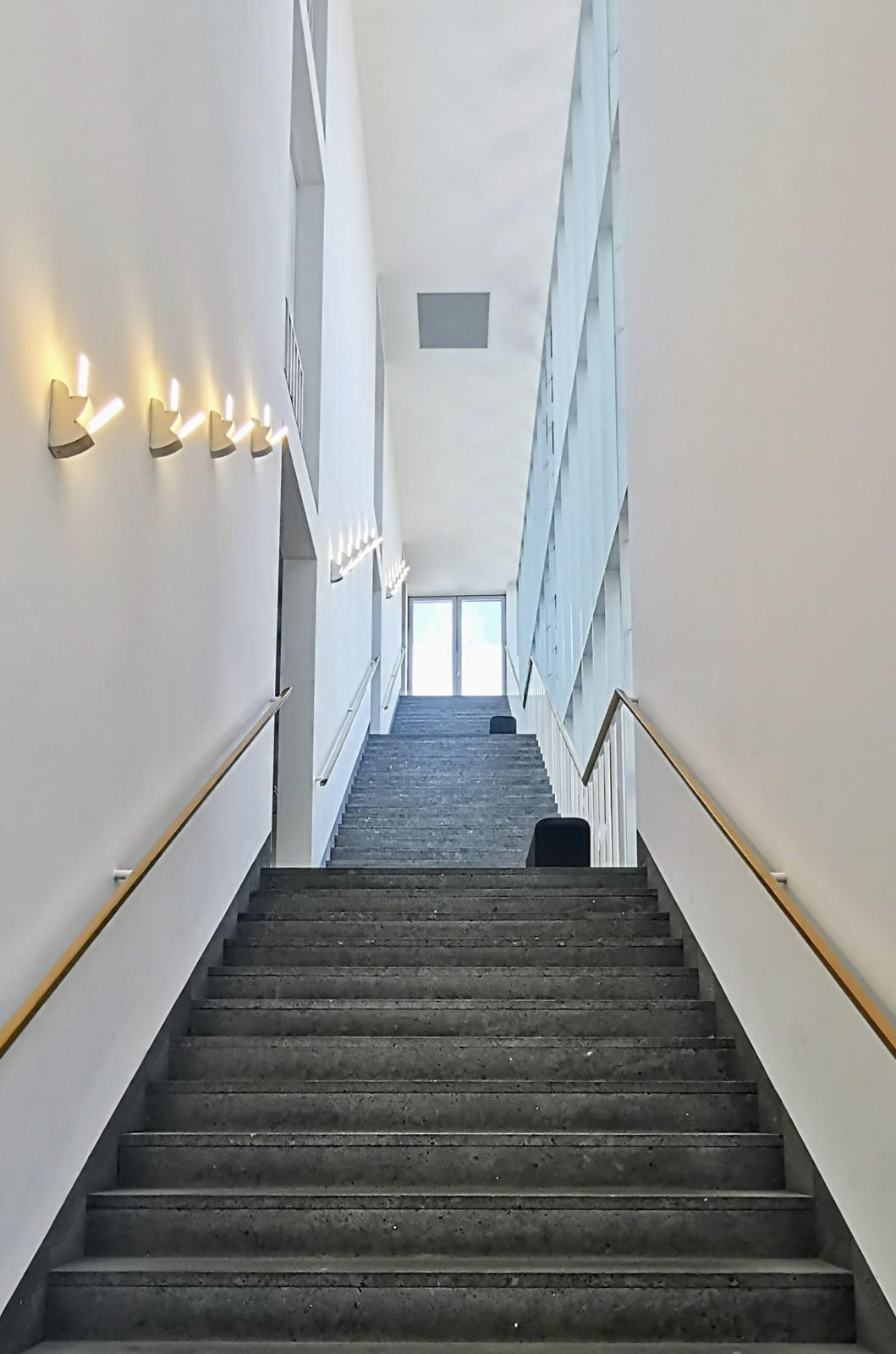 Treppenaufgang im Neubau