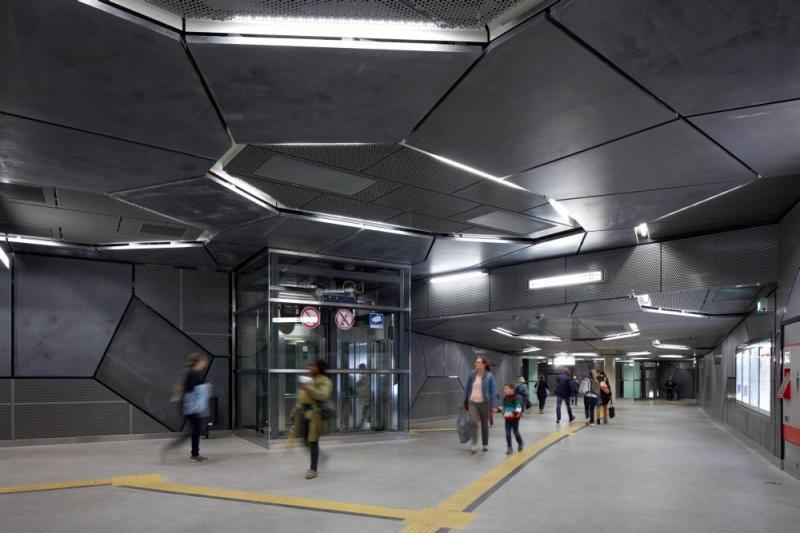 UBahnHaltestelle Severinstraße Köln in Köln, Architektur