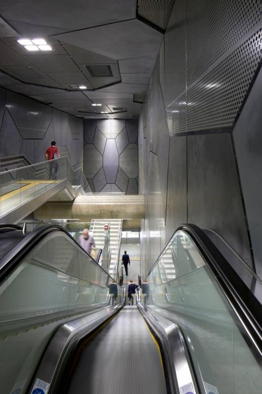 UBahnHaltestelle Severinstraße Köln in Köln, Architektur