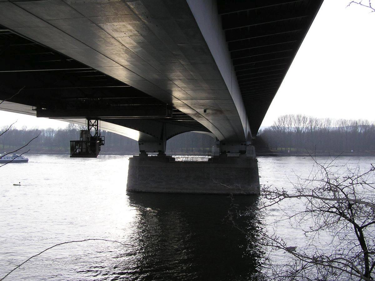 Konrad-Adenauer-Brücke (Südbrücke) Bonn, Ingenieurbau - Baukunst-nrw