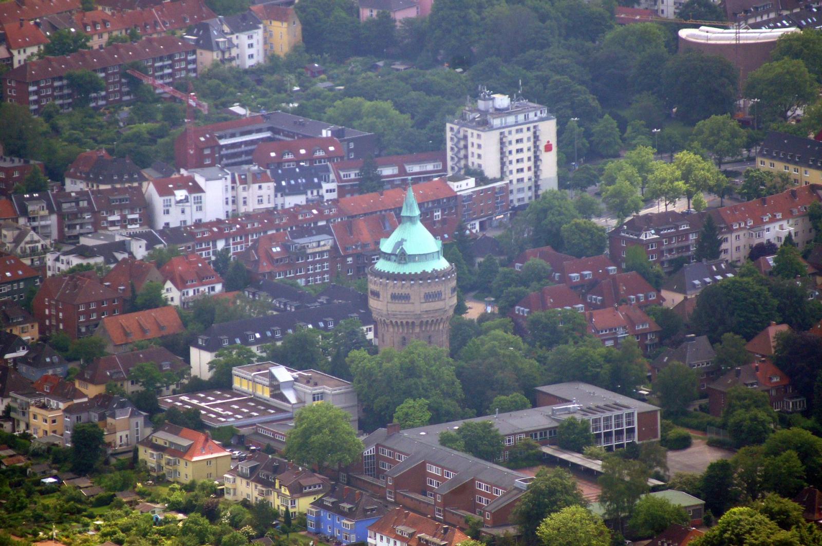 Wasserturm im Geistviertel Münster, Ingenieurbau - baukunst-nrw