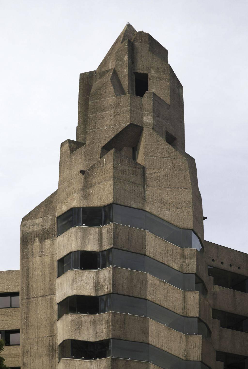 Rathaus Bensberg Bergisch Gladbach, Architektur baukunstnrw