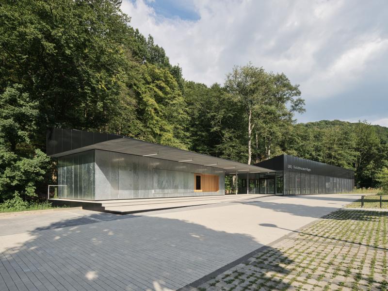Eingangsgebäude zum LWL-Freilichtmuseum Hagen