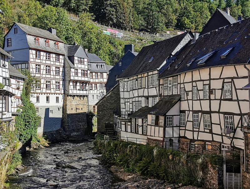 Fachwerkhäuser Ortskern Monschau