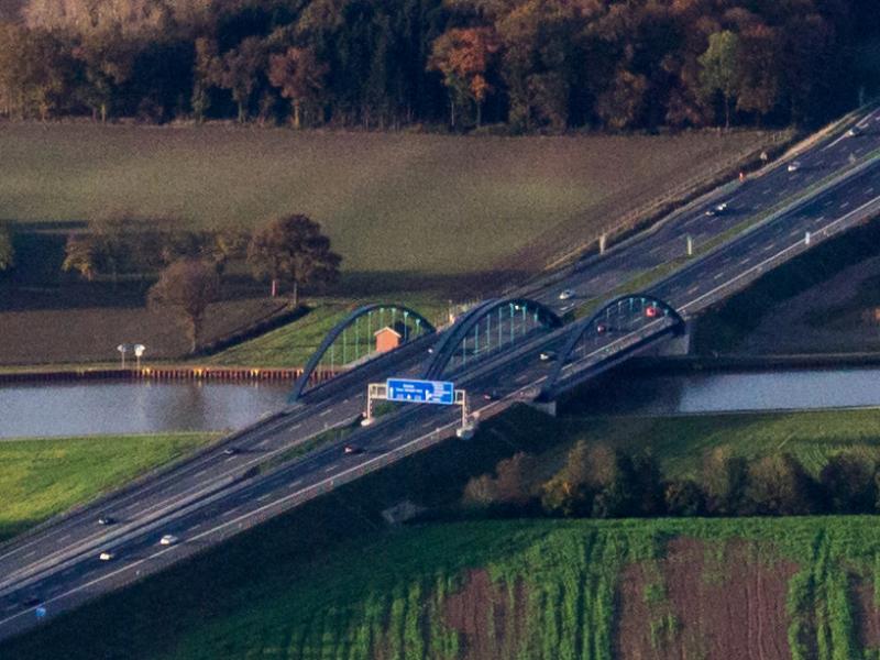 Doppelbrücke Amelsbüren Dortmund-Ems-Kanal