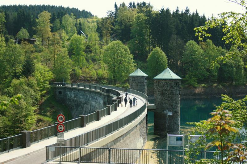 Staumauer Fürwiggetalsperre