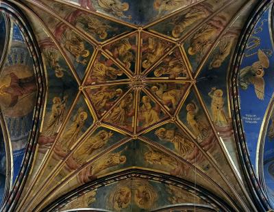 Deckenmalerei in der Marienbasilika in Kevelaer