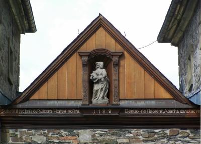 Torhausgiebel Innenseite