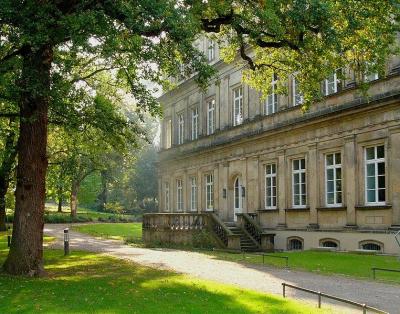 Rückansicht des Palais in Detmold