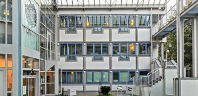 Blick in die Vorhalle