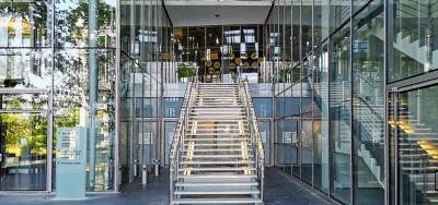 Treppe am Eingang