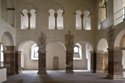 Innenansicht Westwerk Johanneschor nach Süden