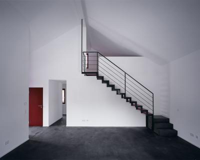 Haus Höfner, Innenraum mit Galerie
