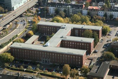 Luftbild ehemalige Oberfinanzdirektion