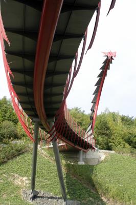Untersicht der Brücke