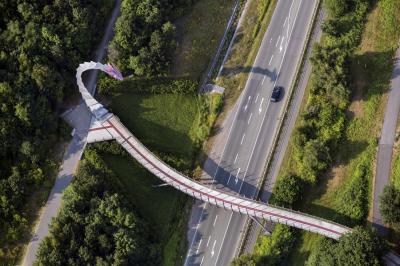 Luftbild Drachenbrücke