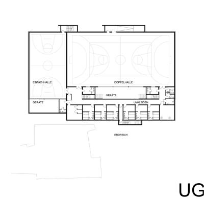 Grundriss Untergeschoss