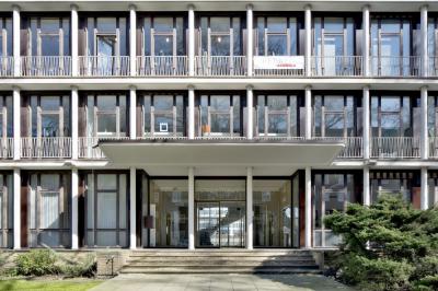 Drahthaus Eingangsbereich
