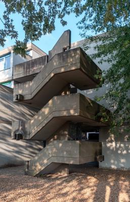 Realschule Lemgo, Sichtbetontreppe