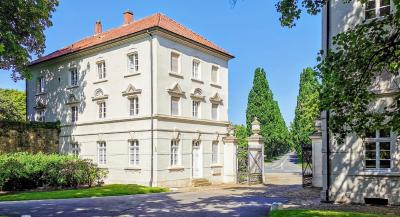 Dreigeschossige Torgebäude am Eingang zu Schloss Cappenberg
