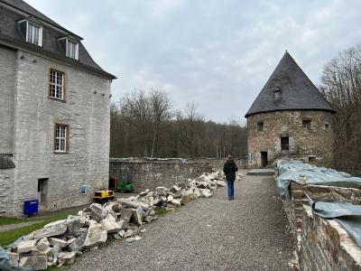 ehem. Wehrgang um das Schloss mit ehem. Geschützturm