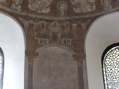 Detail Apsismalerei
