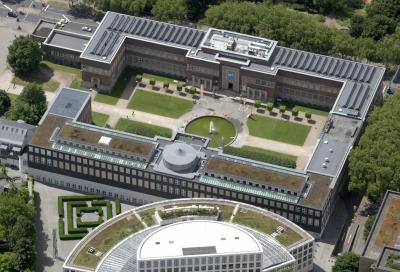 Museum Kunstpalast Düsseldorf von oben