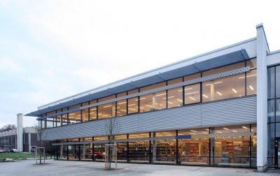 Bibliothek im Neubauteil