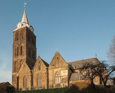 Ansicht der Marienkirche von Südwesten