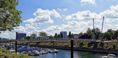 Steg Innenhafen Duisburg