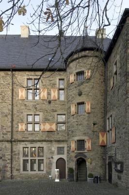 Treppenturm im Innenhof