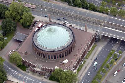 Tonhalle Düsseldorf von oben