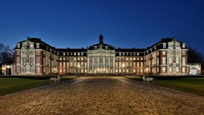 Schloss Münster, Blaue Stunde
