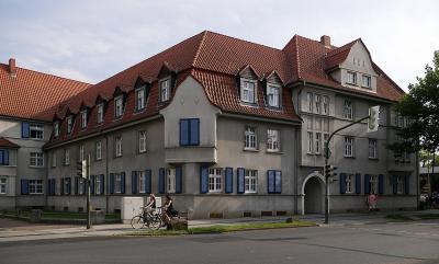 Victoria-Siedlung Lünen, Wohnblock