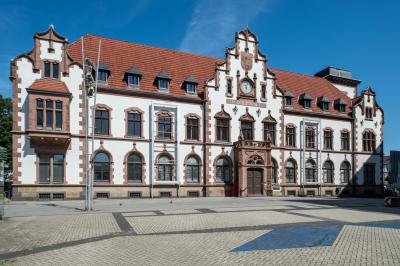 Hauptfassade Kunstmuseum Mülheim an der Ruhr nach der Sanierung