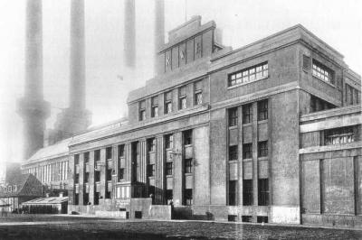 Das Kraftwerk im Jahr 1914