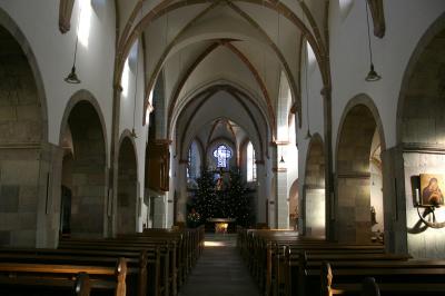 Innenansicht Pfarrkirche St. Johannes der Täufer
