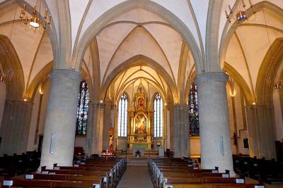 Innenansicht St. Peter in Recklinghausen