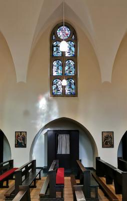 Seitenwand Kircheninnenraum