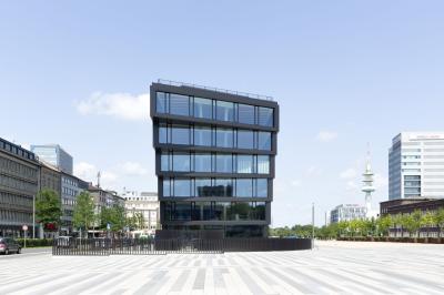 Mercator One Duisburg, Blickrichtung aus Norden