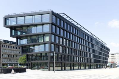 Mercator One Duisburg, Blickrichtung aus Süden
