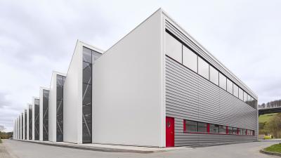 EJOT Produktionshalle 4.0, Außenperspektive