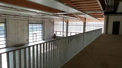 Werkstatt- und Maschinenhalle, Innenraum Galeriegeschoss