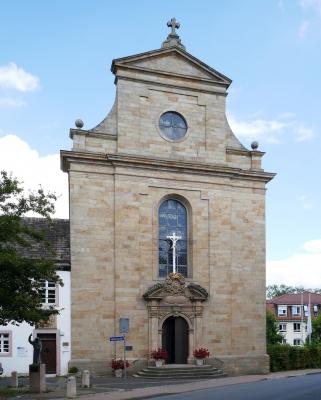 Giebelansicht Kapuzinerkirche Brakel