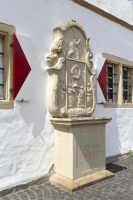 Sandsteinrelief am Alten Rathaus Schöppingen,