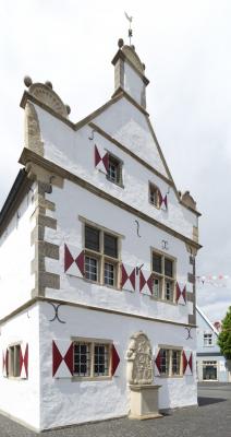 Altes Rathaus Schöppingen, Giebelansicht Ost