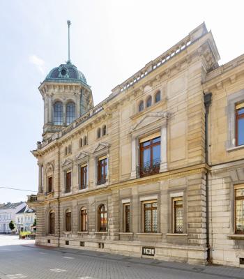 Palais Underberg, Ansicht Rheinstraße