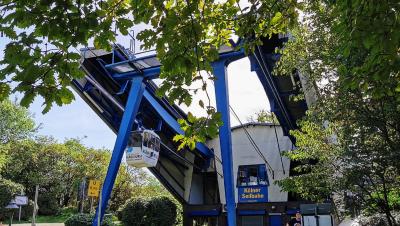 Rheinseilbahn Station Deutz Rheinpark (rechtsrheinisch)